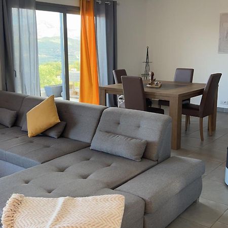 Haut De Villa - Vue Mer Avec Coucher De Soleil Cargese Ngoại thất bức ảnh